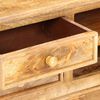 vidaXL Meuble TV 120 x 30 x 42 cm Bois massif de manguier