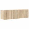 vidaXL Ensemble de meubles TV 4 pcs Ch&ecirc;ne sonoma Bois d'ing&eacute;nierie