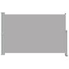vidaXL Auvent lat&eacute;ral r&eacute;tractable de patio 160 x 300 cm Gris