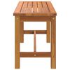 vidaXL Banc de jardin 80x35x45 cm bois massif d'acacia