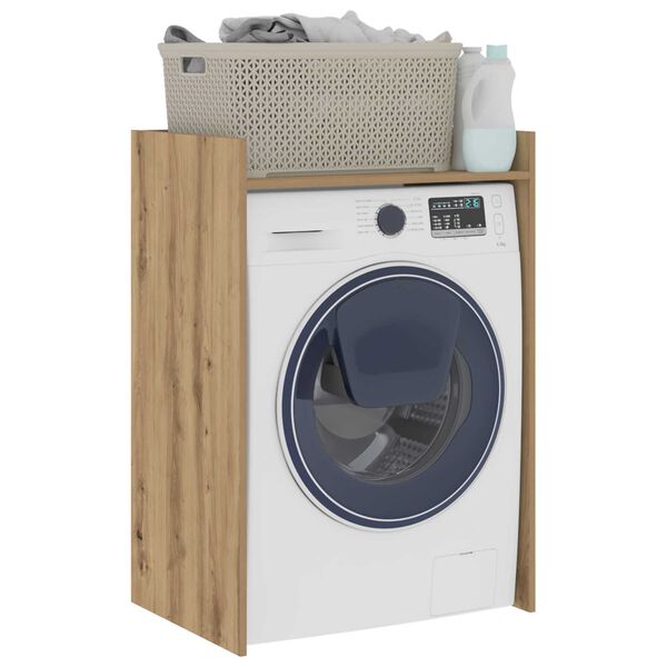 vidaXL Armoire pour machine &agrave; laver Ch&ecirc;ne artisan 67,5 x 48 x 97 cm