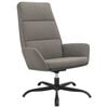 vidaXL Chaise de relaxation Gris clair Velours