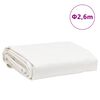vidaXL B&acirc;che blanc &Oslash; 2,6 m 650 g/m&sup2;