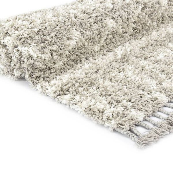 vidaXL Tapis berb&egrave;re PP Sable et beige 80x150 cm