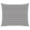 vidaXL Voile d'ombre 2,5 x 4 m HDPE Rectangulaire Anthracite et blanc
