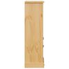 vidaXL Armoire de salle de bain Corona 45x33x110 cm bois de pin massif