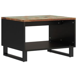 vidaXL Table basse 60x50x40 cm bois de r&eacute;cup&eacute;ration massif