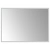 vidaXL Miroir de salle de bain LED Transparent 70 x 50 cm verre tremp&eacute;