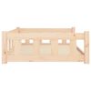 vidaXL Lit pour chien 105,5x75,5x28 cm bois de pin solide