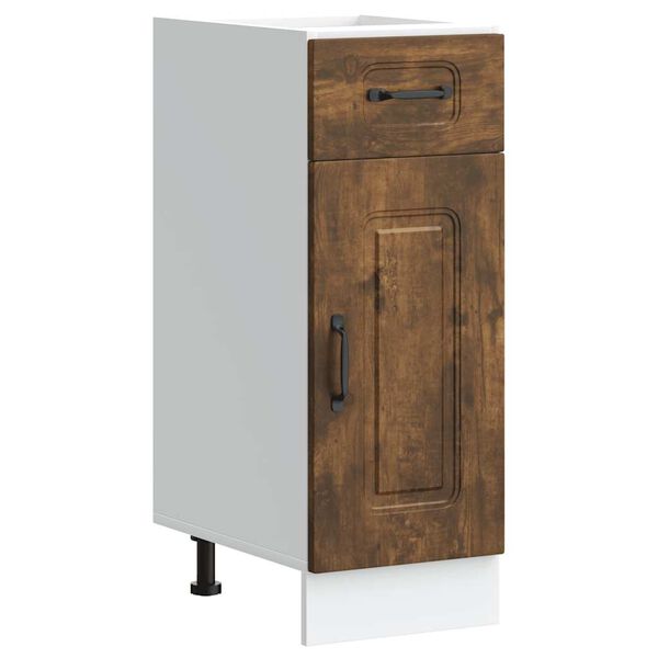 vidaXL Armoire de cuisine Kalmar ch&ecirc;ne fum&eacute; bois d'ing&eacute;nierie