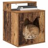 vidaXL Maison pour chat Bois ancien 42,5 x 40 x 53,5 cm