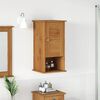 vidaXL Armoire de salle de bain avec porte VIGO Marron et Marron Miel