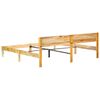 vidaXL Cadre de lit sans matelas Bois de récupération massif 200x200cm