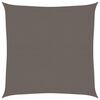 vidaXL Voile d'ombrage 160 g/m&sup2; Anthracite 5x5 m PEHD