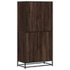 vidaXL Buffet haut chêne marron 68x35x139 cm bois d'ingénierie