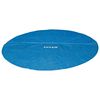 Intex Couverture solaire de piscine bleu 206 cm poly&eacute;thyl&egrave;ne