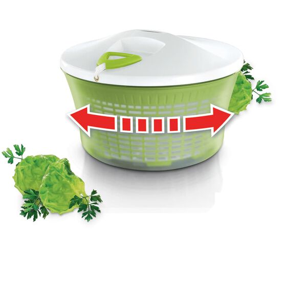 Leifheit Essoreuse &agrave; salade ComfortLine vert et blanc 23200