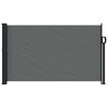 vidaXL Store lat&eacute;ral r&eacute;tractable Anthracite 120 x 500 cm