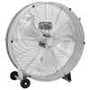 vidaXL Ventilateur tambour avec roue Argent&eacute; 79 x 37 x 82 cm Aluminium