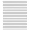 vidaXL Store z&egrave;bre gris clair largeur du tissu 125,9 cm polyester