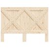 vidaXL Tête de lit 140x104 cm bois massif de pin
