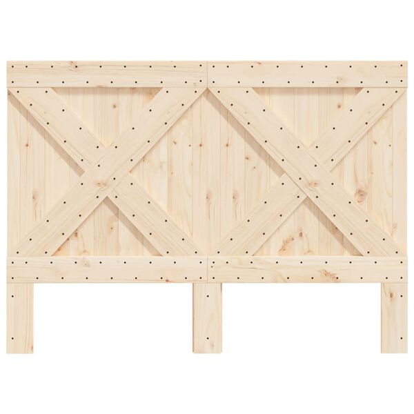 vidaXL Tête de lit 140x104 cm bois massif de pin