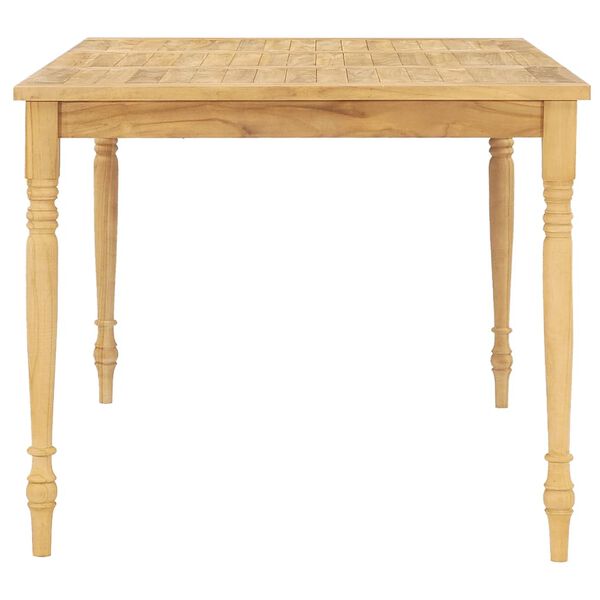 vidaXL Ensemble &agrave; manger de jardin 7 pcs Bois de teck massif