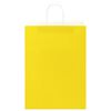 vidaXL Sacs en papier 250 pcs avec poign&eacute;es jaune 32x17x44 cm