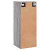 vidaXL Armoire murale sonoma gris 34,5x34x90 cm bois d'ing&eacute;nierie