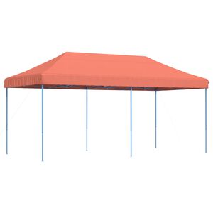 vidaXL Tente de f&ecirc;te Terre cuite 292 x 580 x 315 cm Tissu Oxford