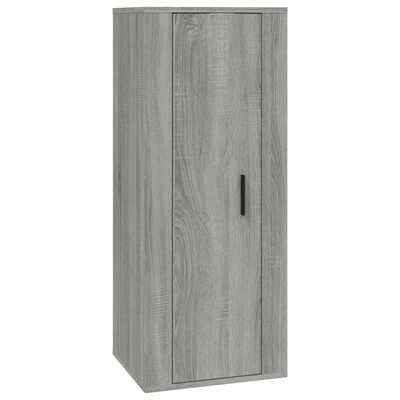 vidaXL Ensemble de meubles TV 4 pcs Sonoma gris Bois d'ingénierie