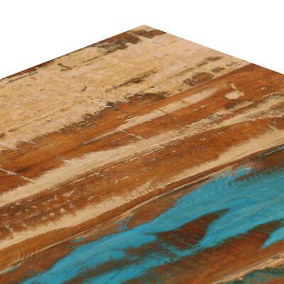 vidaXL Table basse 100x50x35 cm Bois de récupération solide et acier