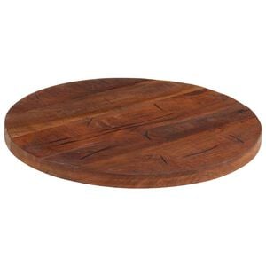 vidaXL Dessus de table &Oslash; 40x3,8 cm rond bois massif de r&eacute;cup&eacute;ration