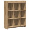 vidaXL Biblioth&egrave;que 9 niveaux 87,5 x 30 x 111 cm Bois d'ing&eacute;nierie