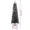 vidaXL Sapin de No&euml;l artificiel Vert 150 cm PVC, plastique et acier