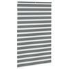 vidaXL Store z&egrave;bre gris fonc&eacute; largeur du tissu 140,9 cm polyester