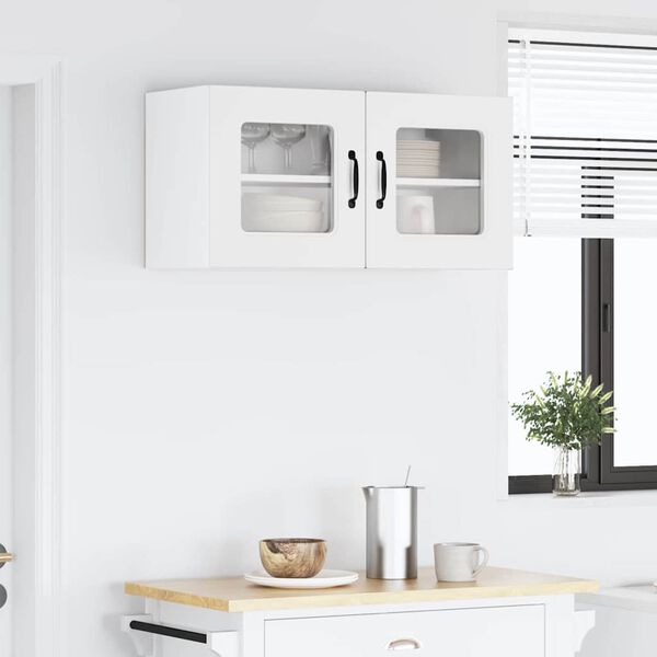 vidaXL Armoire de cuisine avec stockage Kalmar Blanc 80 x 31 x 40 cm