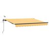 vidaXL Auvent r&eacute;tractable Sable 350 x 250 cm Polyester