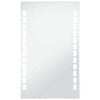 vidaXL Miroir mural &agrave; LED pour salle de bains 60x100 cm