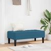 vidaXL banc Bleu 113 x 57 x 39 cm Velours