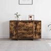 vidaXL Buffet Ch&ecirc;ne fum&eacute; 120 x 41 x 75 cm Bois d'ing&eacute;nierie