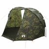 vidaXL Tente de p&ecirc;che &agrave; lib&eacute;ration rapide personne Camouflage L&eacute;ger
