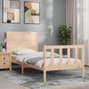 vidaXL Cadre de lit sans matelas 100x200 cm bois massif de pin