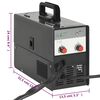 vidaXL Machine à souder à flux sans gaz MIG 120A