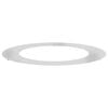 vidaXL adapt&eacute; pour anneau d'arbre plat Argent &Oslash;60/90 cm