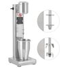 vidaXL Appareil &agrave; milkshake Acier inoxydable 1 L