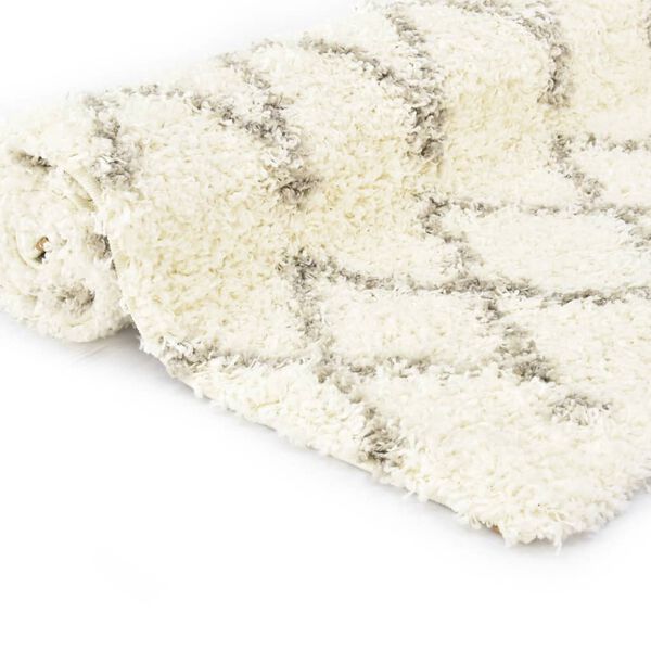 vidaXL Tapis berb&egrave;re PP Beige et sable 160x230 cm