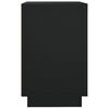 vidaXL Buffet noir 102x35x55 cm bois d'ing&eacute;nierie