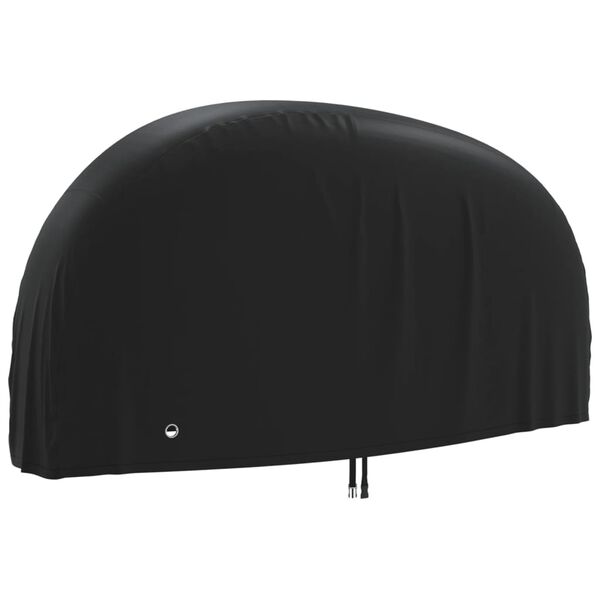 vidaXL Housse de v&eacute;lo noir 200x70x110 cm oxford 190T