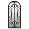 vidaXL Miroir Noir 100x45 cm Fer pour utilisation &agrave; l'int&eacute;rieur